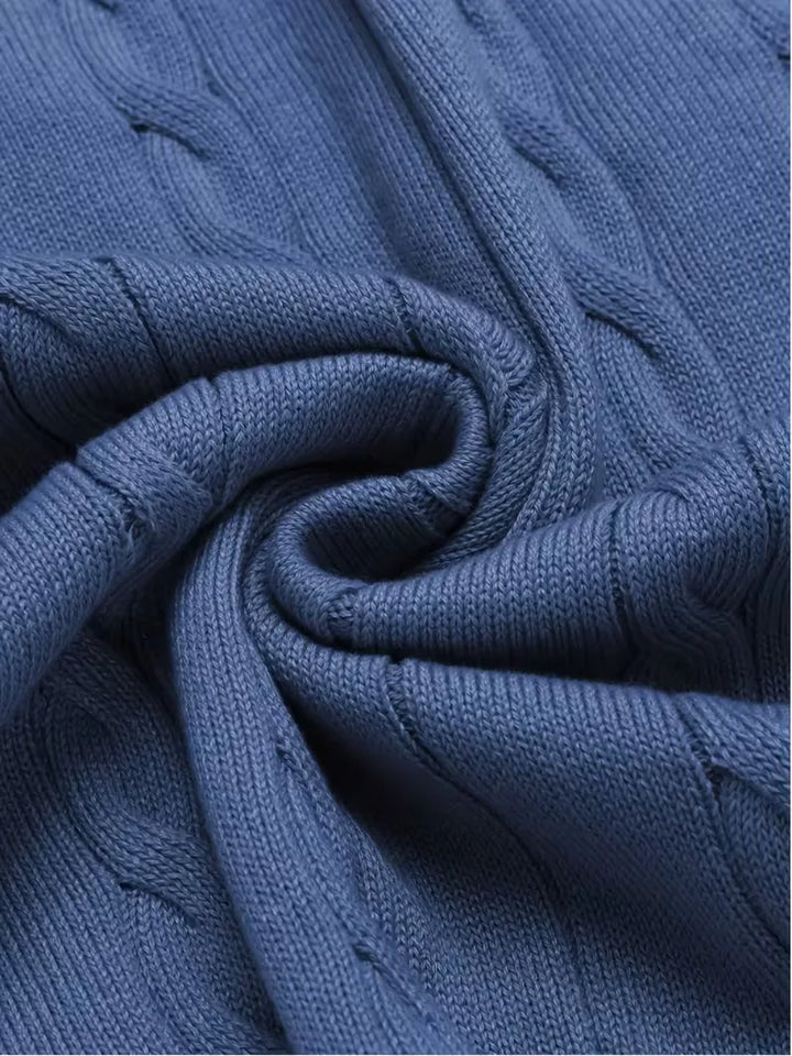 Sébastien - Classic Twisted Sleeveless Sweater