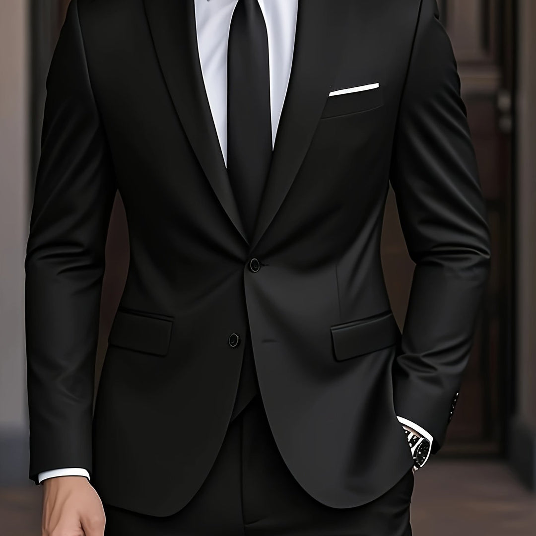 CLASSIC TWO-PIECE MEN'S SUIT