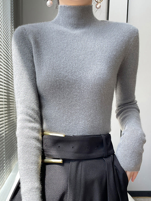 Adriana Soft Knit Turtleneck Sweater - Elena Harper