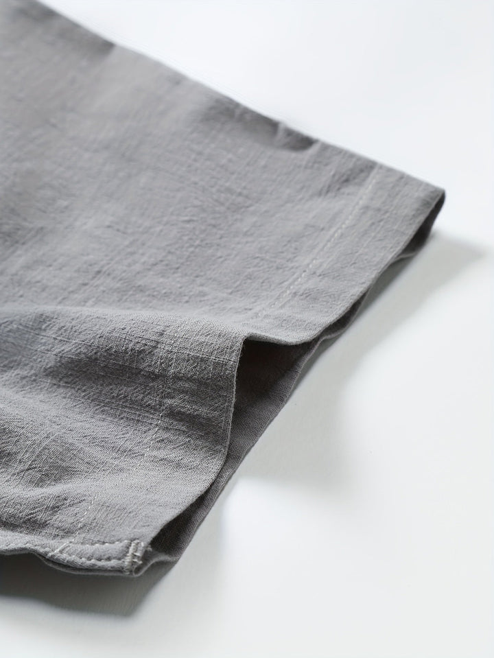 Tejada - Casual Cotton Shirt with Pocket