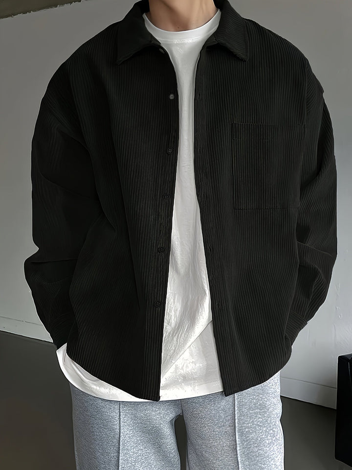 ELENA HARPER™  |  RELAXED COLLAR SHIRT FOR MEN