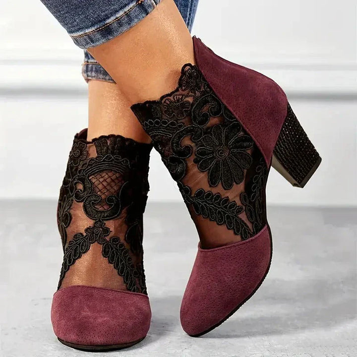 Norenne Stylish Breathable Orthopedic Heels - Elena Harper