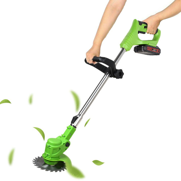 Electric Cordless Weed Eater with 24V Motor - Unisex