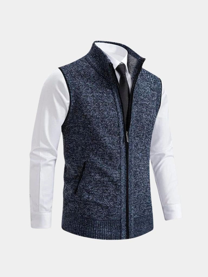 Bronislaw - Elegant Vest With Full Zip