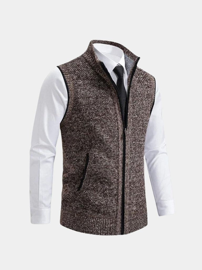 Bronislaw - Elegant Vest With Full Zip