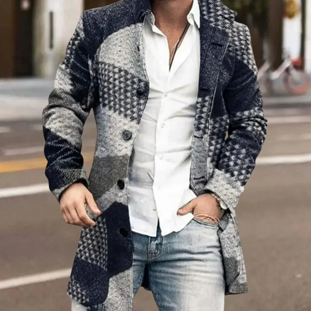 Men's Elegant Winter Coat: Stay Warm in Style