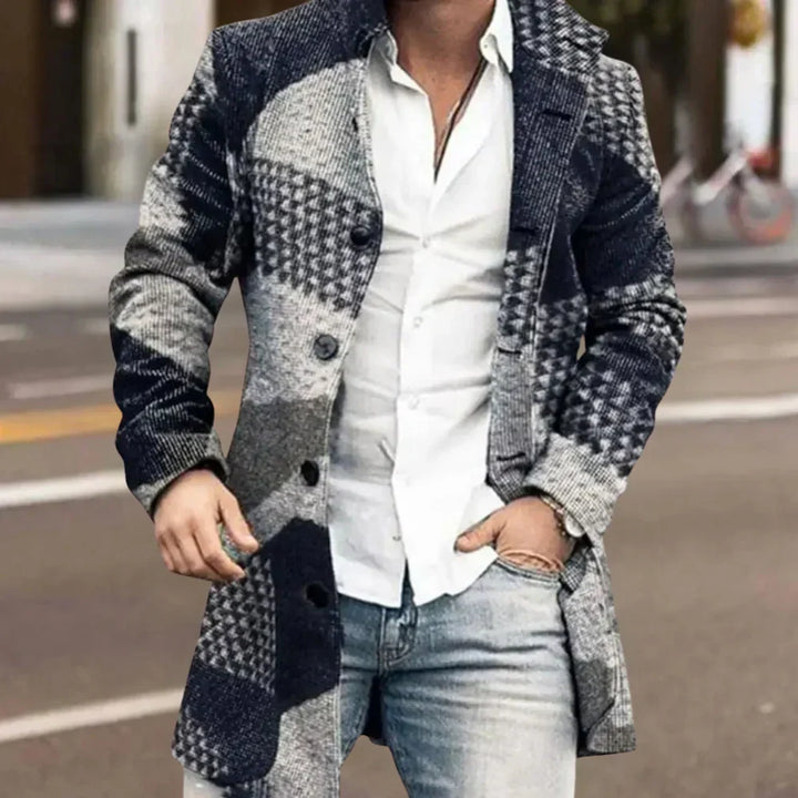 Men's Elegant Winter Coat: Stay Warm in Style