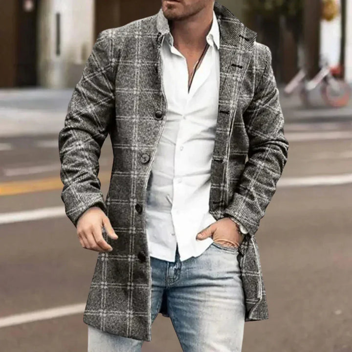 Men's Elegant Winter Coat: Stay Warm in Style