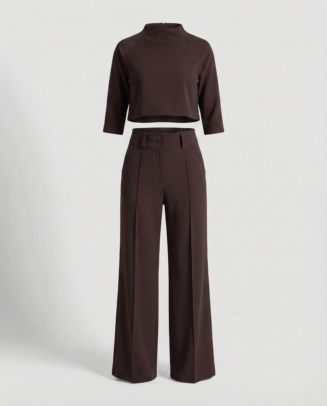 Women's Elegant Tailored Pants Set - Chic & Comfortable Outfit