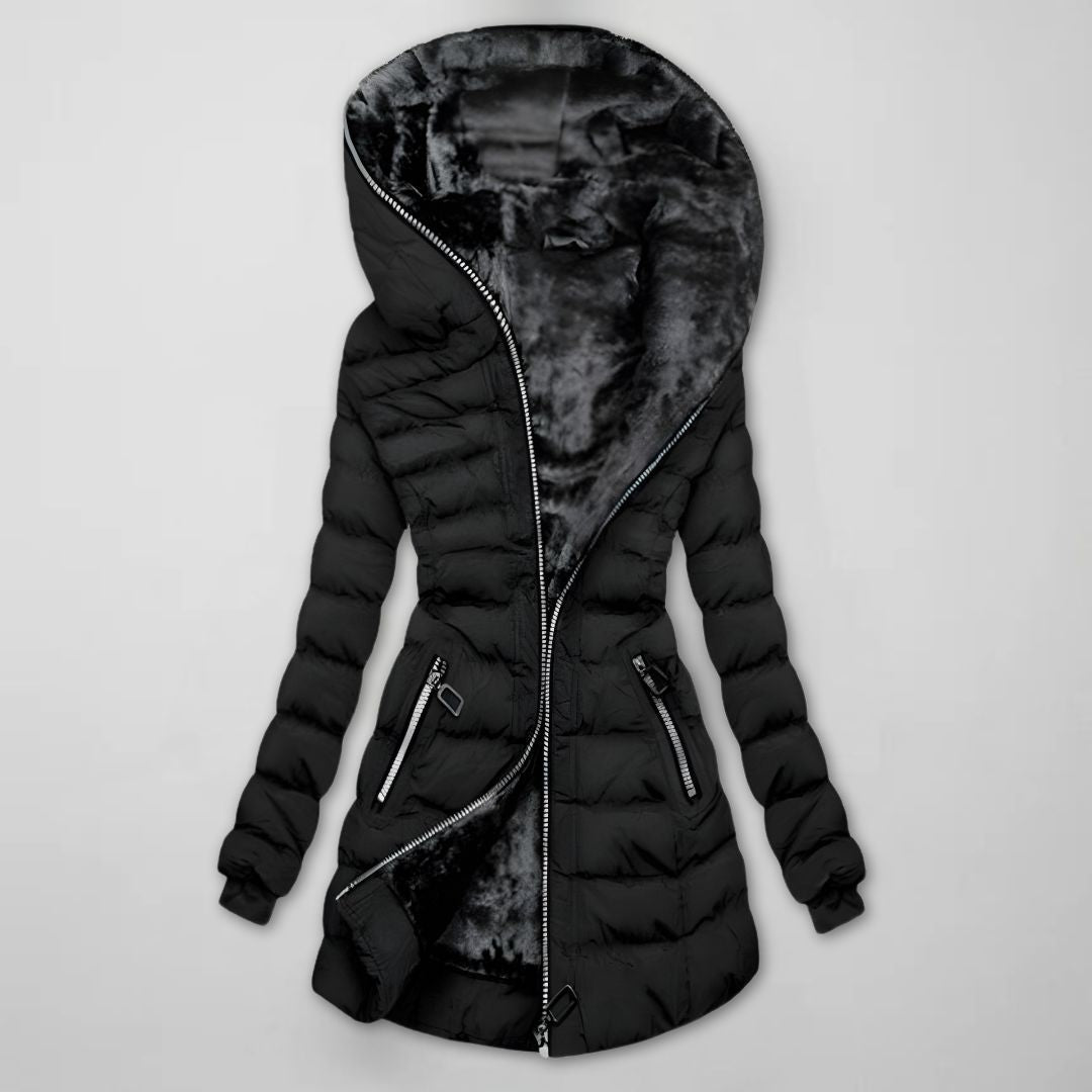 Elegant Winter Coat for Women with Warm Lining