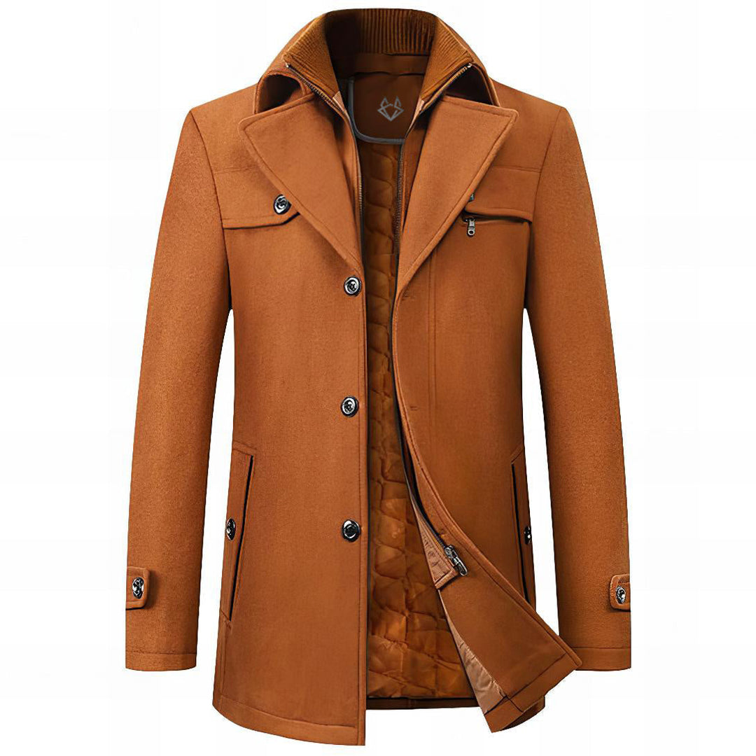 ELENA HARPER™  |  ELEGANT STRUCTURED COAT FOR MEN