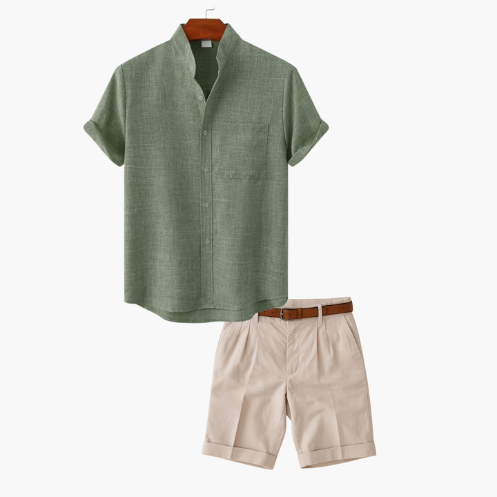 Men's Shirt and Shorts Set