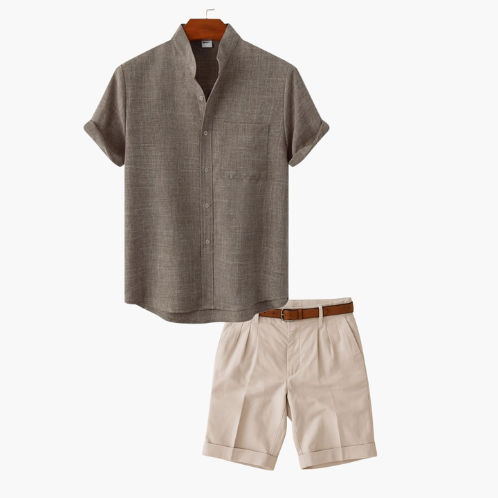 Men's Shirt and Shorts Set