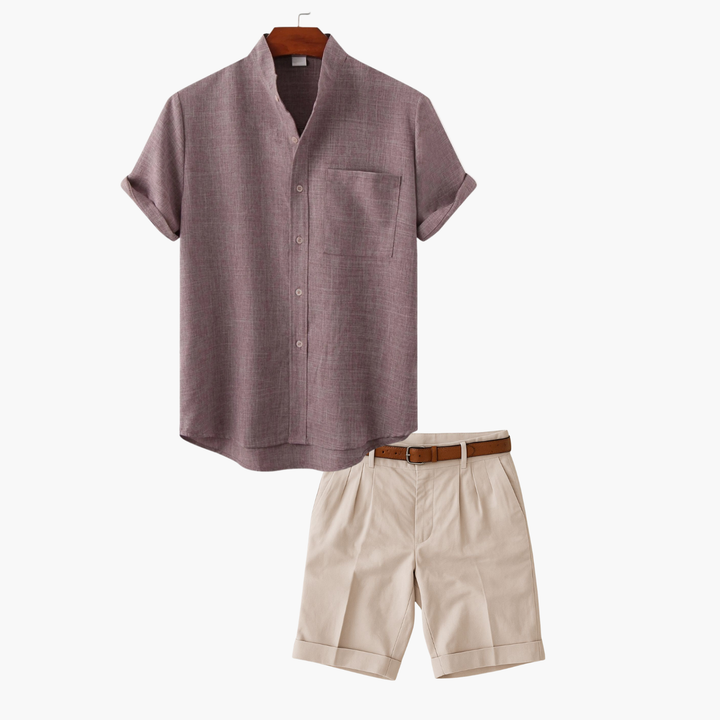 Men's Shirt and Shorts Set