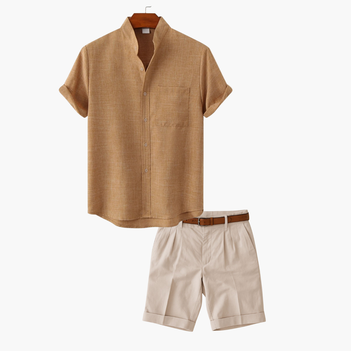 Men's Shirt and Shorts Set