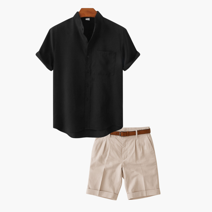 Men's Shirt and Shorts Set