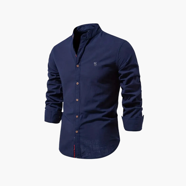 Men's Set with Mandarin Collar