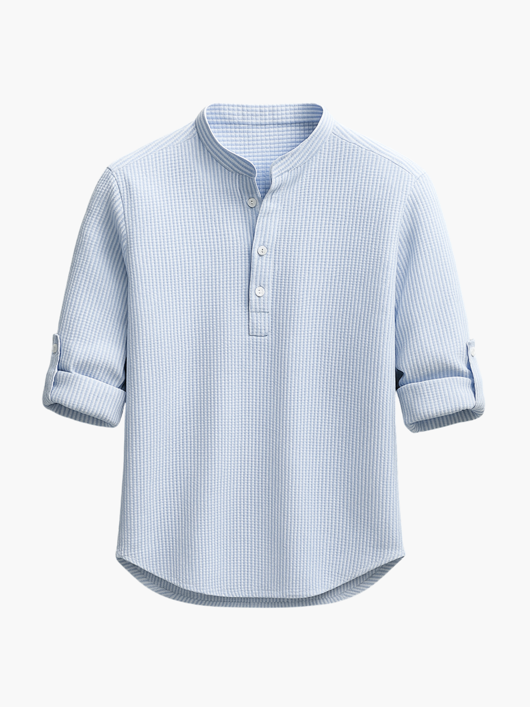 Men's Mao Collar Set with Pants - Elena Harper