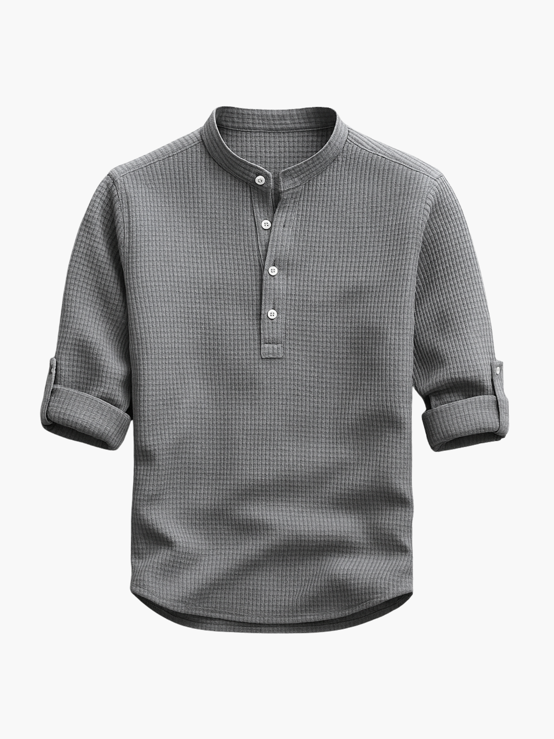 Men's Mao Collar Set with Pants - Elena Harper