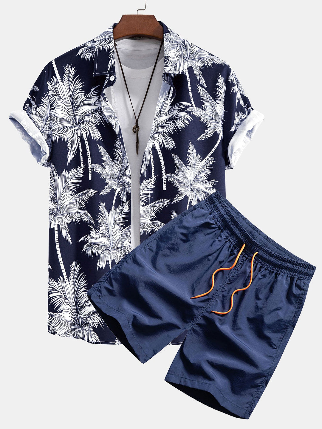 Men's Printed Short Sleeve Set