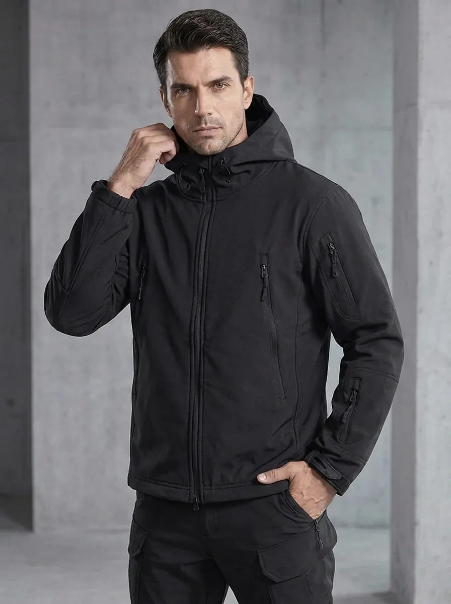 Men's Hooded Jacket and Pants Set