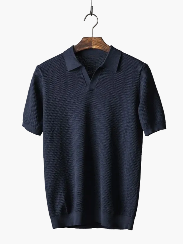 Classic Collar Polo Set and Pants
