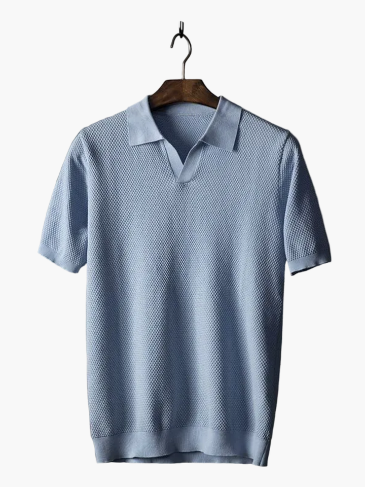 Classic Collar Polo Set and Pants