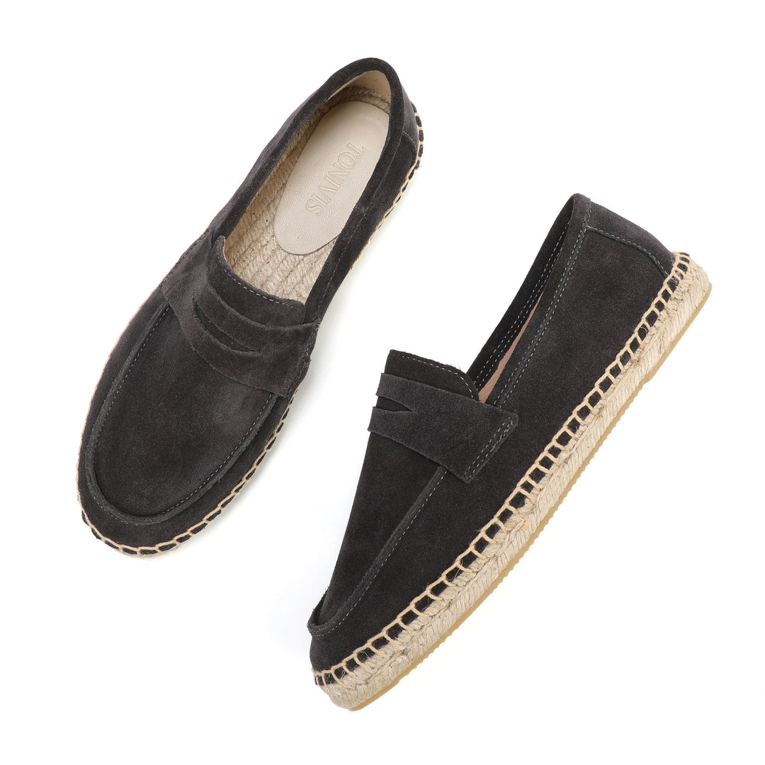 Men's Slip-On Penny Espadrilles - Elena Harper