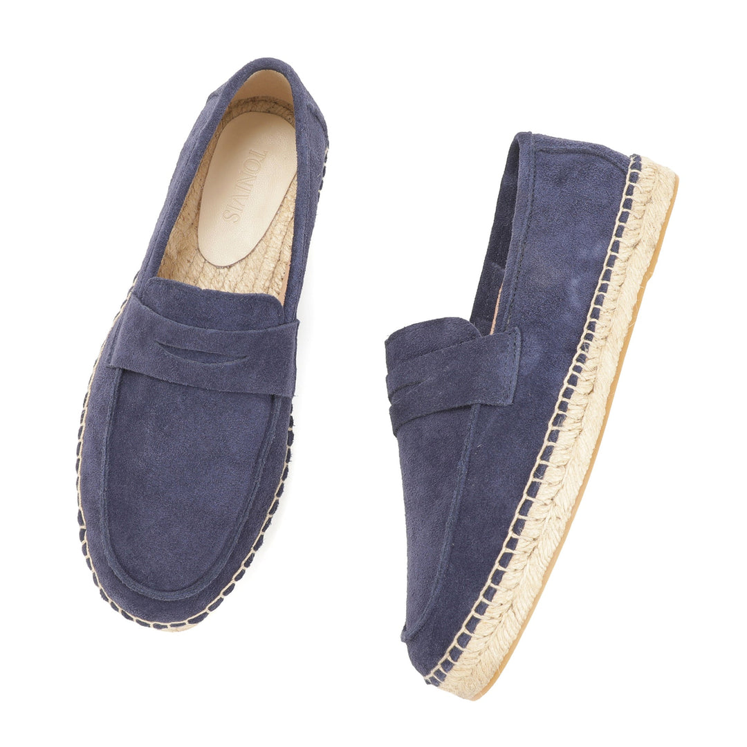 Men's Slip-On Penny Espadrilles - Elena Harper