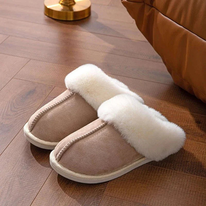 HAILEY – COZY FUR-LINED HOUSE SLIPPERS