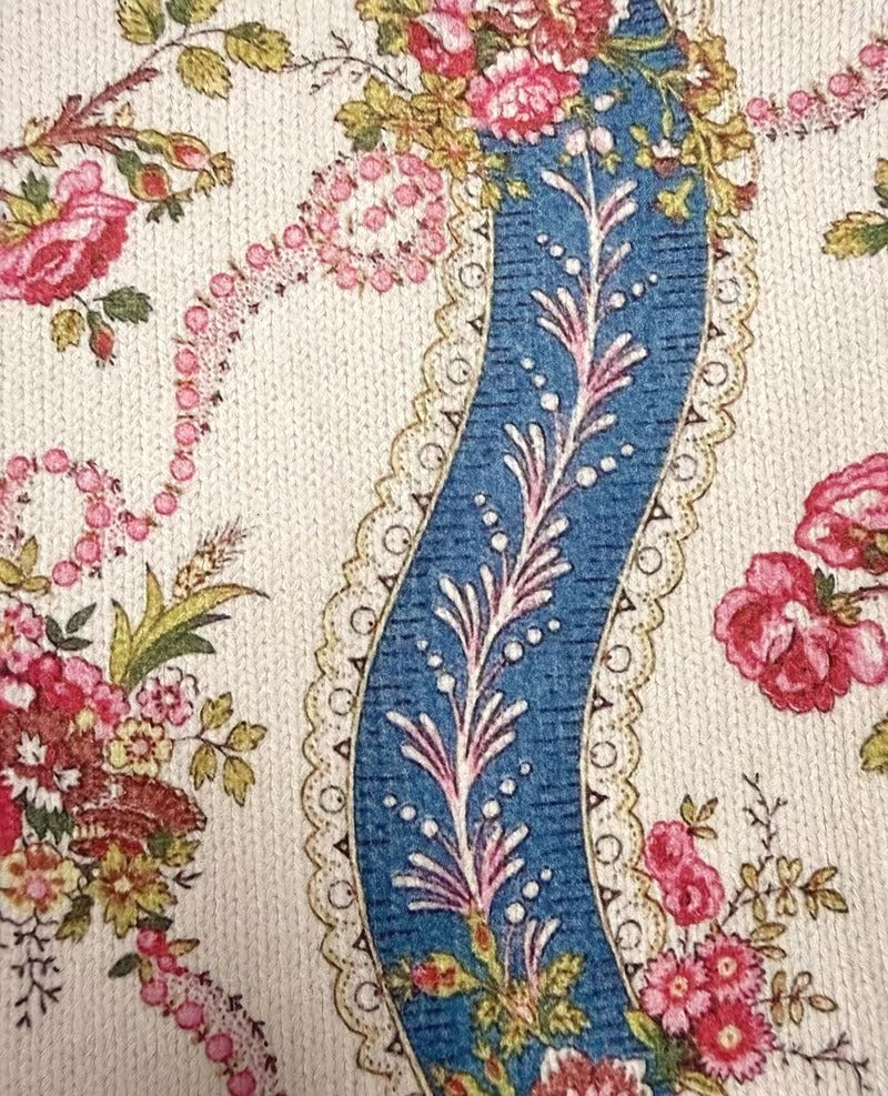 Eulalia Climbing Rose Ribbon Cardigan - Elena Harper