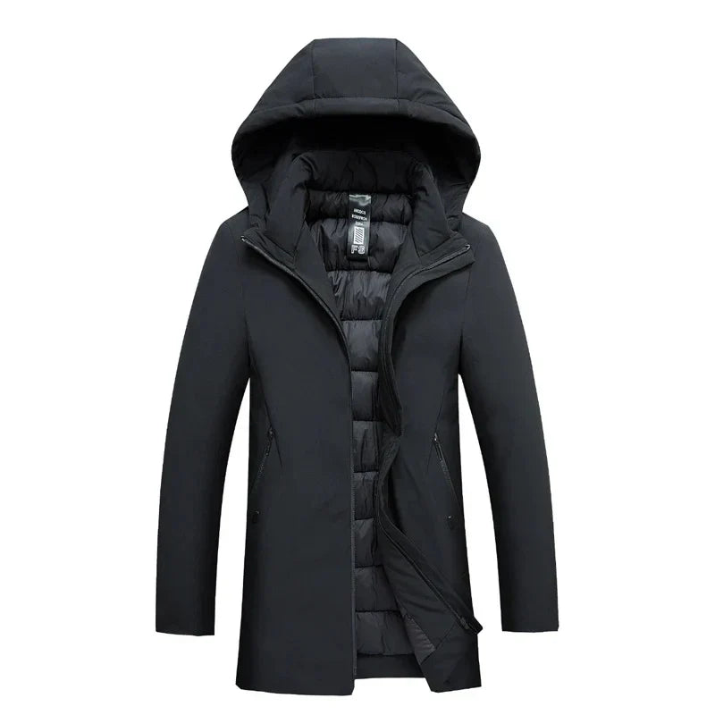 Angelo Stylish Padded Puffer Jacket, view 4 - Elena Harper