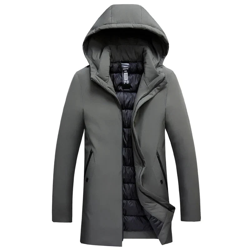 Angelo Stylish Padded Puffer Jacket, view 6 - Elena Harper