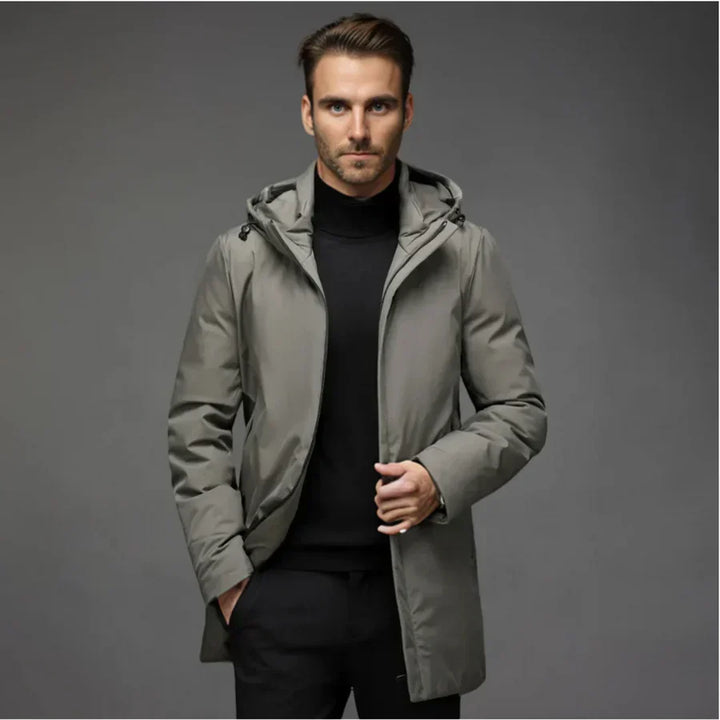 Angelo Stylish Padded Puffer Jacket, view 2 - Elena Harper