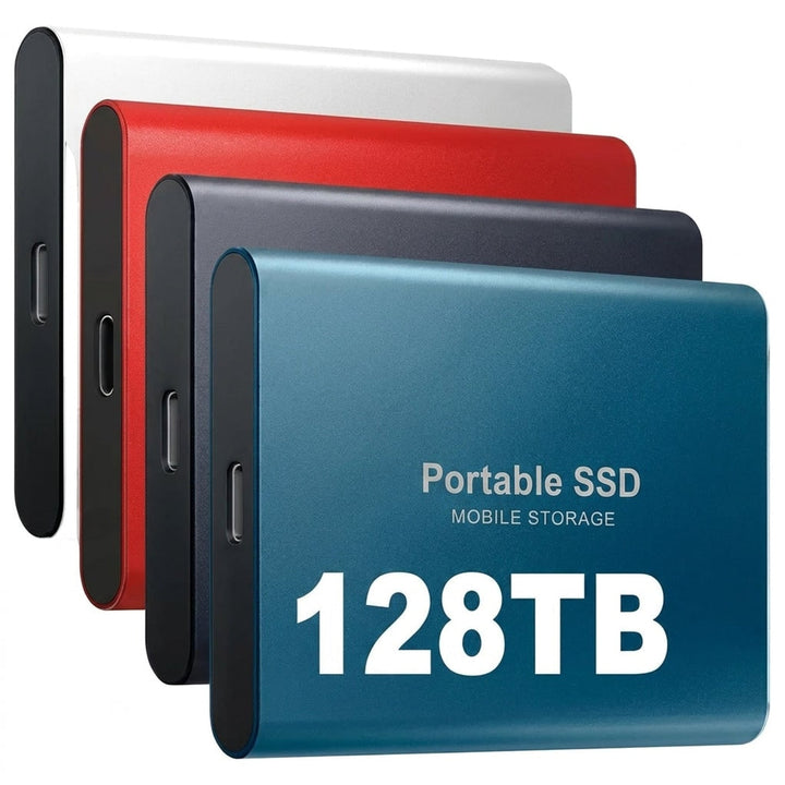External SSD 128TB Compact And Portable With USB 3.1 And Usb-C
