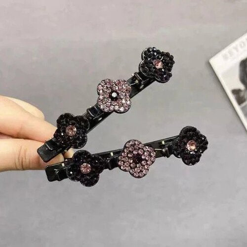 EdelsteinKlammern™ Stone Braided Hair Clips