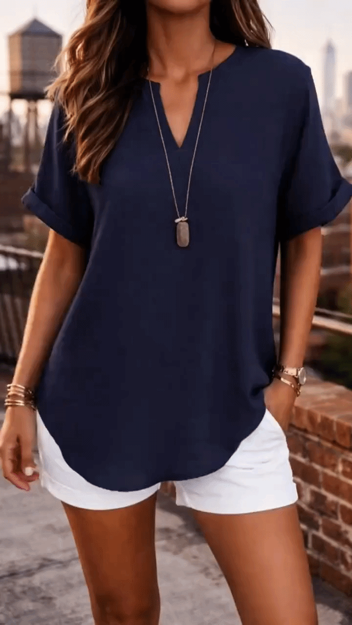 Mirel™ | Comfortable Blouse with V-Neck