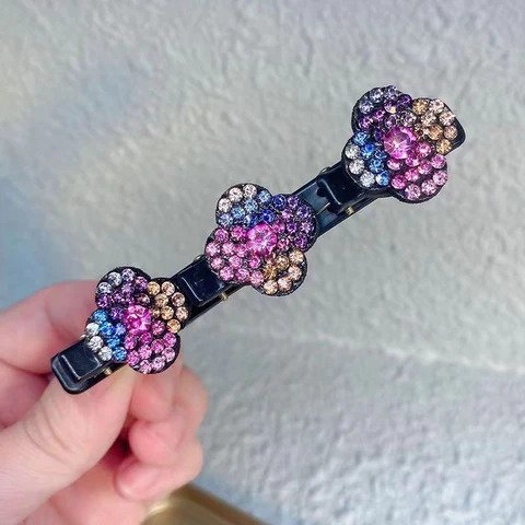 EdelsteinKlammern™ Stone Braided Hair Clips
