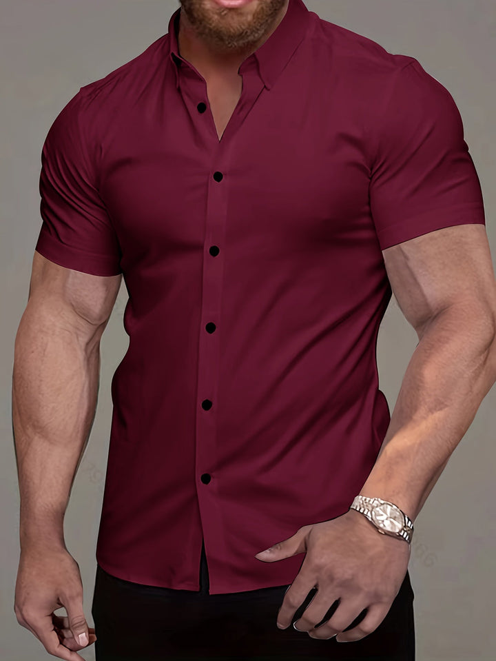 LAURENT MONACO | SLIM-FIT SUMMER SHIRT FOR MEN