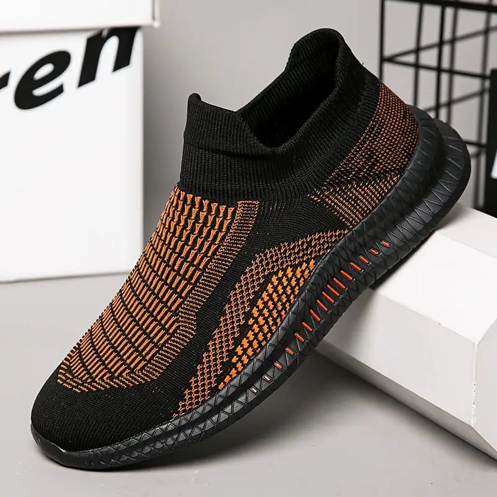 FlexStride Breathable Lightweight Knit Sneakers - Elena Harper
