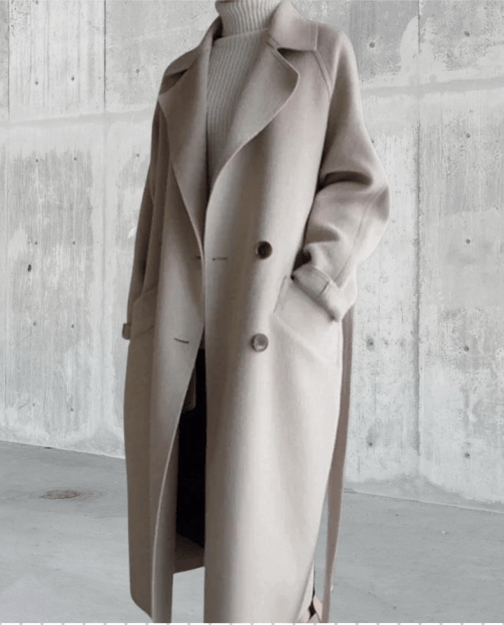 Women's Oversized Belted Coat