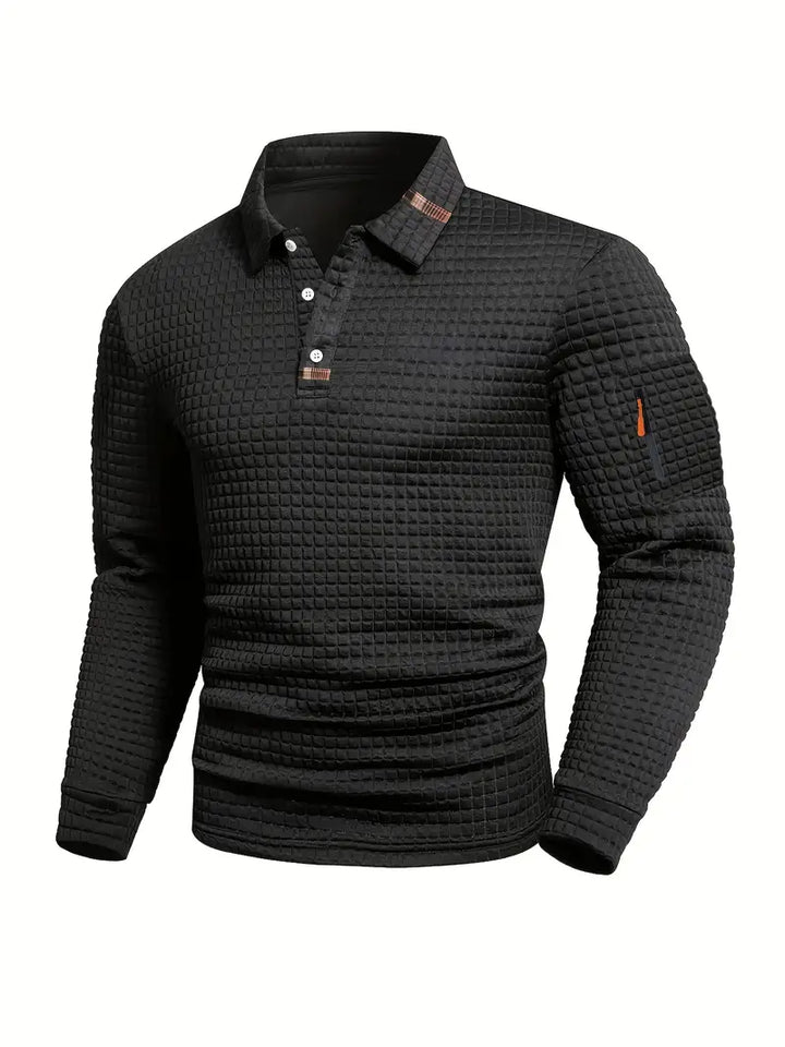 Classic Long Sleeve Shirt for Men - Elena Harper