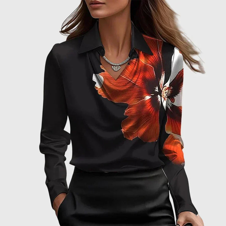 Brooklyn Elegant Blouse - Elena Harper