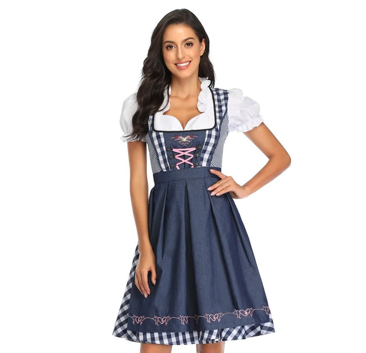 Valeria Elegant and Classic Oktoberfest Dress, view 7 - Elena Harper