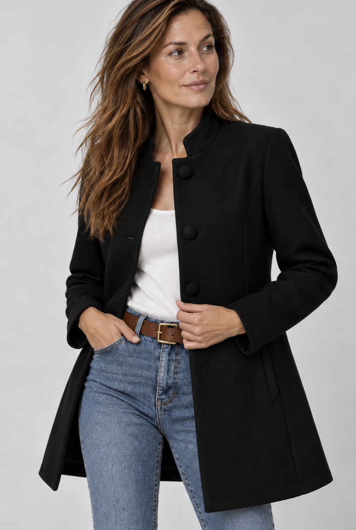 Elegant Women's Coat Yara - Chic and Warm