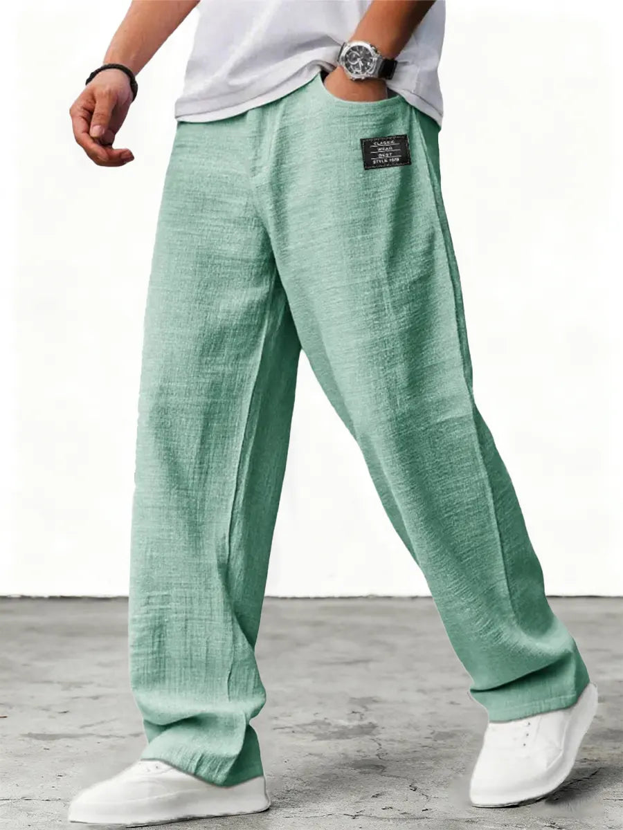 Laurent Monaco Relaxed Pants for Men, view 10 - Elena Harper