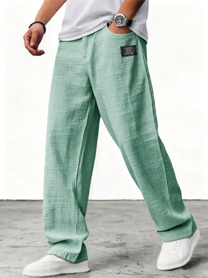 Laurent Monaco Relaxed Pants for Men, view 10 - Elena Harper