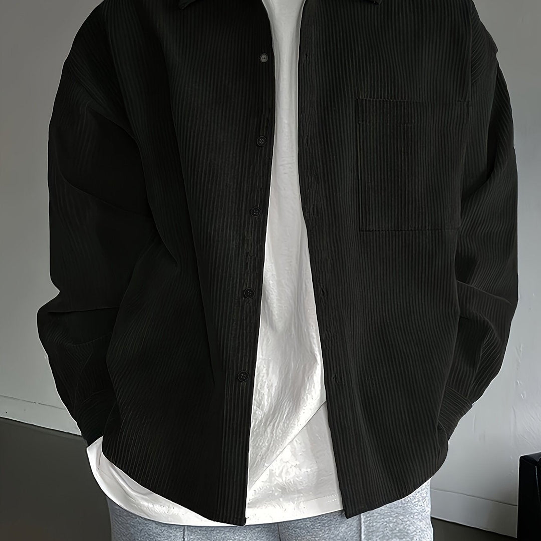 ELENA HARPER™  |  RELAXED COLLAR SHIRT FOR MEN