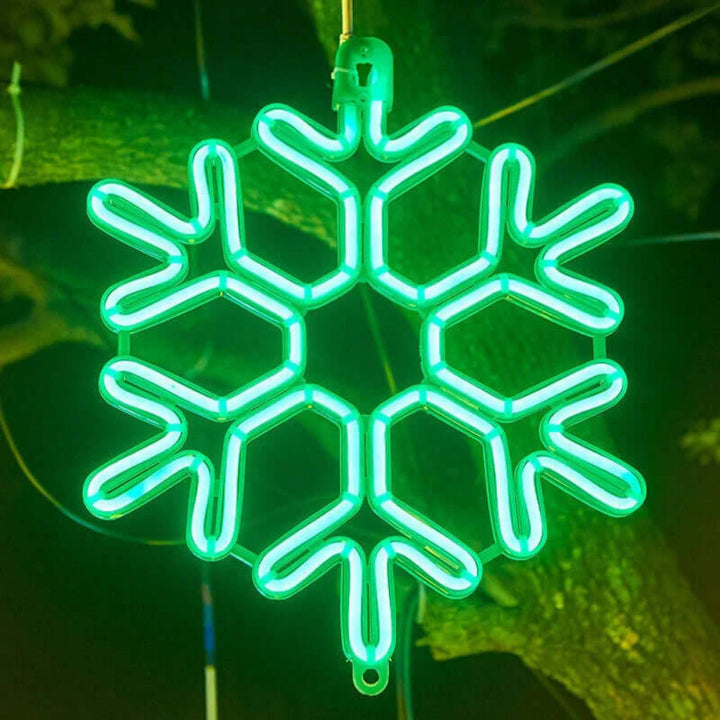 Waterproof LED Snowflake Light for Christmas – 30cm