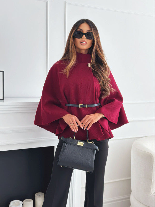 Jurgita - Stylish Butterfly Jacket With Belt
